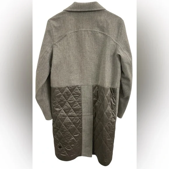 Lululemon Roam Far Wool Coat. Gray. Size 8. - Picture 8 of 9